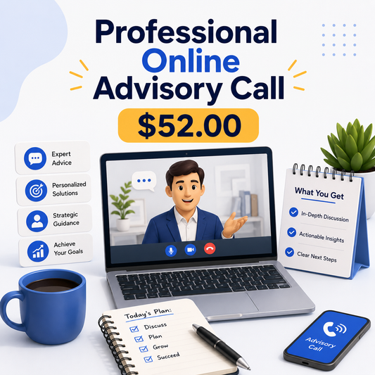 Professional Online Advisory Call